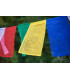 Drapeaux tibétains divinités bouddhistes x 10 Moyen modèle qualité supérieure Drapeaux tibétains drapeau MM1
