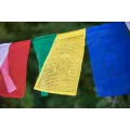Drapeaux tibétains divinités bouddhistes x 10 Moyen modèle qualité supérieure - Drapeaux tibétains