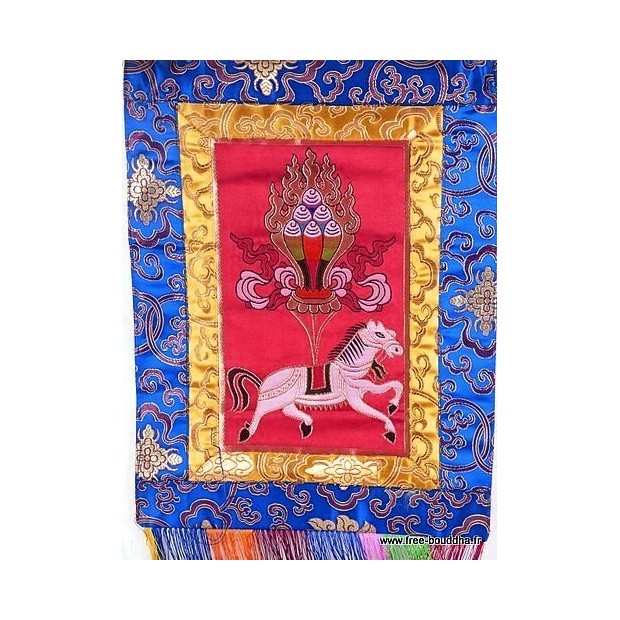 Tenture tibétaine bouddhiste Lungta Tentures tibétaines Bouddha LUNGTA2