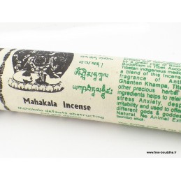 Encens tibétain Mahakala tube rigide Encens tibétains, accessoires ETMAHA2
