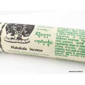 Encens tibétain Mahakala tube rigide Encens tibétains, accessoires ETMAHA2