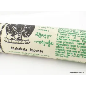 Encens tibétain Mahakala tube rigide - Encens tibétains, accessoires