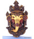 Statuette masque mural Ganesh style antique Statuettes Bouddhistes GANESH2