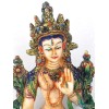Statuette bouddhiste Tara Blanche peinte à la main Statuettes Bouddhistes STU6
