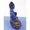 Statuette Bouddha de Médecine 14 cm Statuettes Bouddhistes BLUEB2