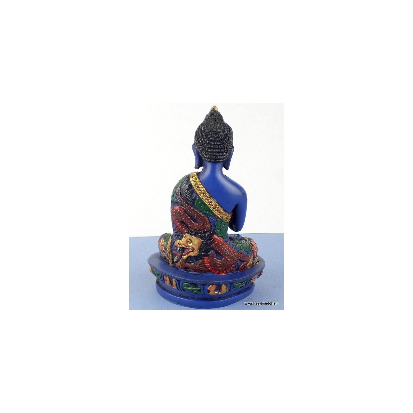 Bouddha de Médecine détail thangka Photo Stock - Alamy