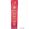 Tenture tibétaine bouddhiste verticale rouge signes auspicieux Tentures tibétaines Bouddha HQTEN1
