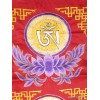 Grande tenture tibétaine Om Ah Hung Tentures tibétaines Bouddha OAH1