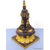 Grand stupa tibétain pour autel bouddhiste 23,5 cm Statuettes Bouddhistes STUPA52