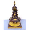 Grand stupa tibétain pour autel bouddhiste 23,5 cm Statuettes Bouddhistes STUPA52
