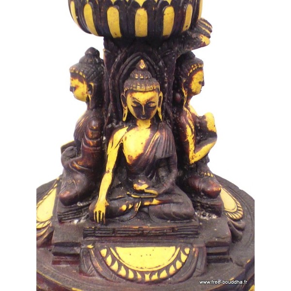Grand stupa tibétain pour autel bouddhiste 23,5 cm Statuettes Bouddhistes STUPA52