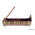 Porte encens tibétain orné de signes auspicieux Encens tibétains, accessoires BETP12