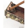 Porte encens tibétain orné de signes auspicieux Encens tibétains, accessoires BETP12