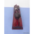 Statuette bouddhiste tibétaine Bouddha couché 31 cm - Statuettes bouddhistes tibétaines artisanales