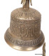 Cloche et dorjé tibétain en bronze 22 cm Objets rituels bouddhistes DOVAJ22