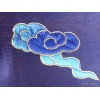 Tenture murale Dragons en soie épaisse brodée Tentures tibétaines Bouddha TENDRA1