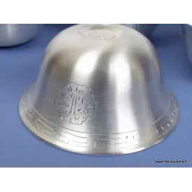 Bols d'offrandes bouddhistes plaqué argent - Bols d'offrandes bouddhistes