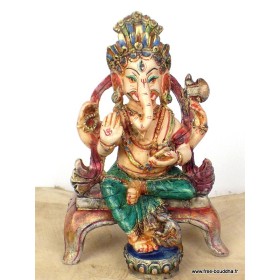 Statuette Ganesh assis Statuettes Bouddhistes STAGAN2