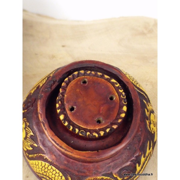 Porte encens tibétain pour encens indiens Encens tibétains, accessoires BBRE6