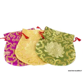 Pochettes pour mala tibétain 19 x 16 cm - Pochettes tibétaines pour malas et bijoux