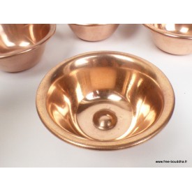 Bols d'offrandes bouddhistes en cuivre 8,5 cm Bols d'offrandes bouddhistes bol85.1