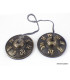 Tingshas bouddhistes Chenrezi 6,5 cm Tingsha tibétaine cymbales TT75A.2