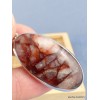 Pendentif Quartz Hématoïde oval Pendentifs pierres naturelles XV22.2