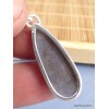 Pendentif Saphir noir africain facetté forme goutte Pendentifs pierres naturelles XV34.1