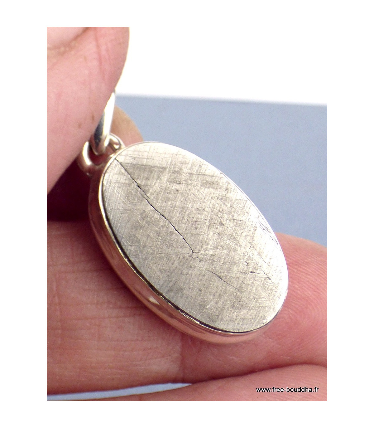 Starborn Pendentif pépite météorite Agoudal avec œillet en argent