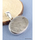 Pendentif en Météorite Muoniolalusta oval Pendentifs pierres naturelles XV44.1