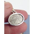 Pendentif en Météorite Muoniolalusta oval Pendentifs pierres naturelles XV44.1