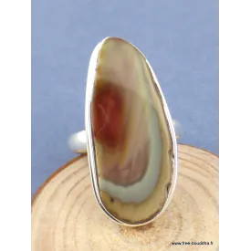 Bague Jaspe Impérial grande taille - Taille 66 - Bijoux en Jaspe
