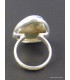 Bague Jaspe Impérial vert pâle Taille 56 Bijoux en Jaspe XV57.2