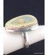 Bague Jaspe Impérial vert pâle Taille 56 Bijoux en Jaspe XV57.2