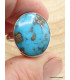 Bague Homme en Turquoise avec pyrite taille 65 Bagues pierres naturelles XV59.2