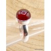 Bague Grenat Hessonite ronde Taille 53 Bagues pierres naturelles XV60.1