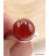 Bague Grenat Hessonite ronde Taille 53 Bagues pierres naturelles XV60.1