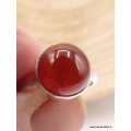 Bague Grenat Hessonite ronde Taille 53 Bagues pierres naturelles XV60.1