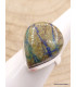 Bague en Azurite Boulder forme goutte Taille 55 Bijoux en Azurite XV61.1