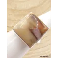 Bague Jaspe Picasso taille 59 - Bijoux en Jaspe