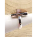 Bague Jaspe Picasso taille 59 - Bijoux en Jaspe