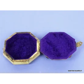 Boîte à bijoux tibétaine en Os de Yak grand modèle - Boîte à Bijoux tibétaine