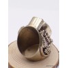 Grosse bague Tibétaine pierres fantaisie Bagues tibétaines bouddhistes GBT1