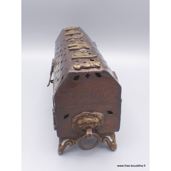 Porte encens tibétain antique et mantra Brûleurs et porte-encens PETANT1