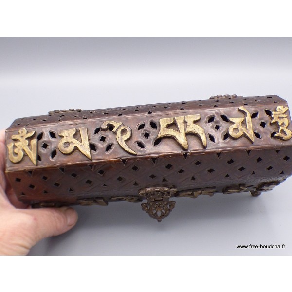 Porte encens tibétain antique et mantra Brûleurs et porte-encens PETANT1