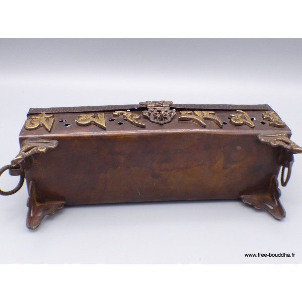 Porte encens tibétain antique et mantra Brûleurs et porte-encens PETANT1