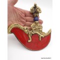 Kartika tibétain (drigug) laiton et corail Kartika Tibétain Bouddhiste KD1
