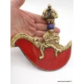 Kartika tibétain (drigug) laiton et corail - Kartika Tibétain Bouddhiste