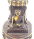 Stupa tibétain de temple en résine patine antique Objets rituels bouddhistes STUPAN6
