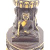 Stupa tibétain de temple en résine patine antique Objets rituels bouddhistes STUPAN6